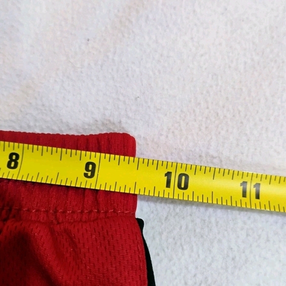 Hurley Kids Red and Black Shorts - Picture 8 of 9